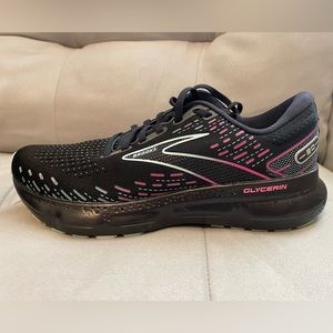 Brooks Glycerin 20 Women’s Size 10 Black/Neon Running Shoes